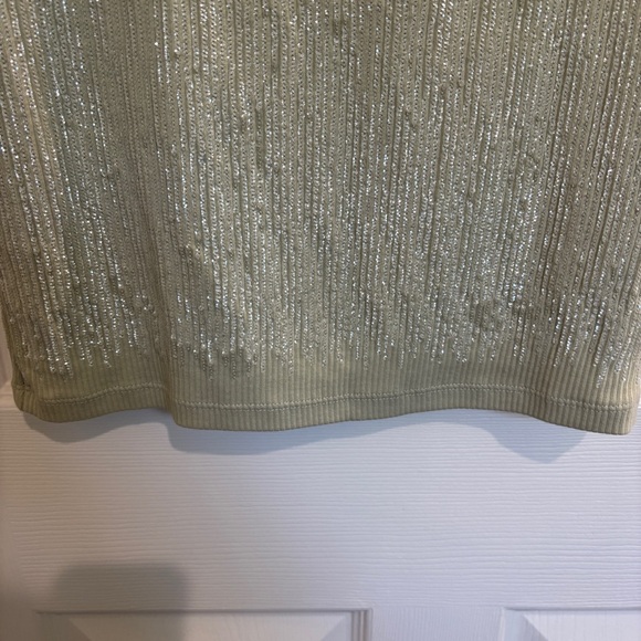 J Crew Vintage rib sequin-embellished tank top - Picture 4 of 8